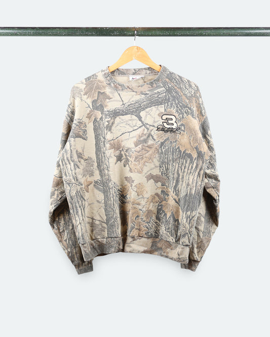 90s Dale Earnhardt Camo Crewneck