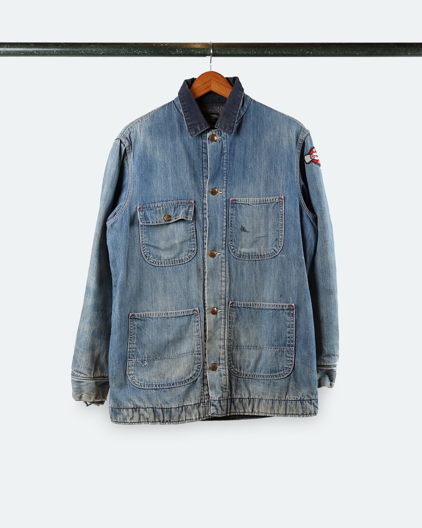 70/80s Sears Denim Chore *Blanket Liner