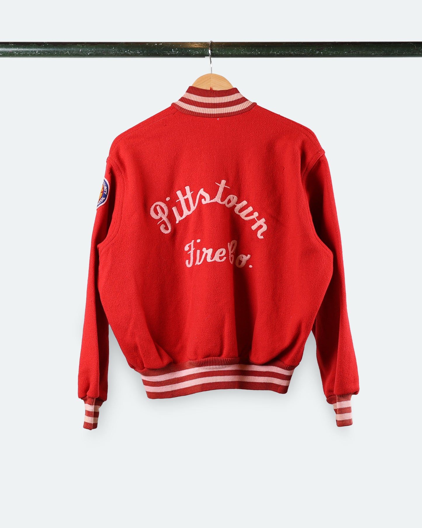 70/80s Pittstown Fire Co. Varsity Jacket