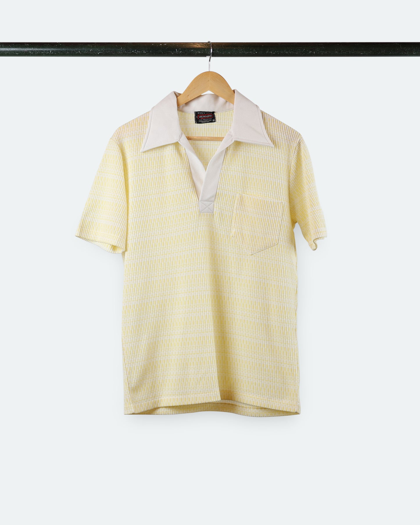 Vtg Poly Glo Polo Shirt