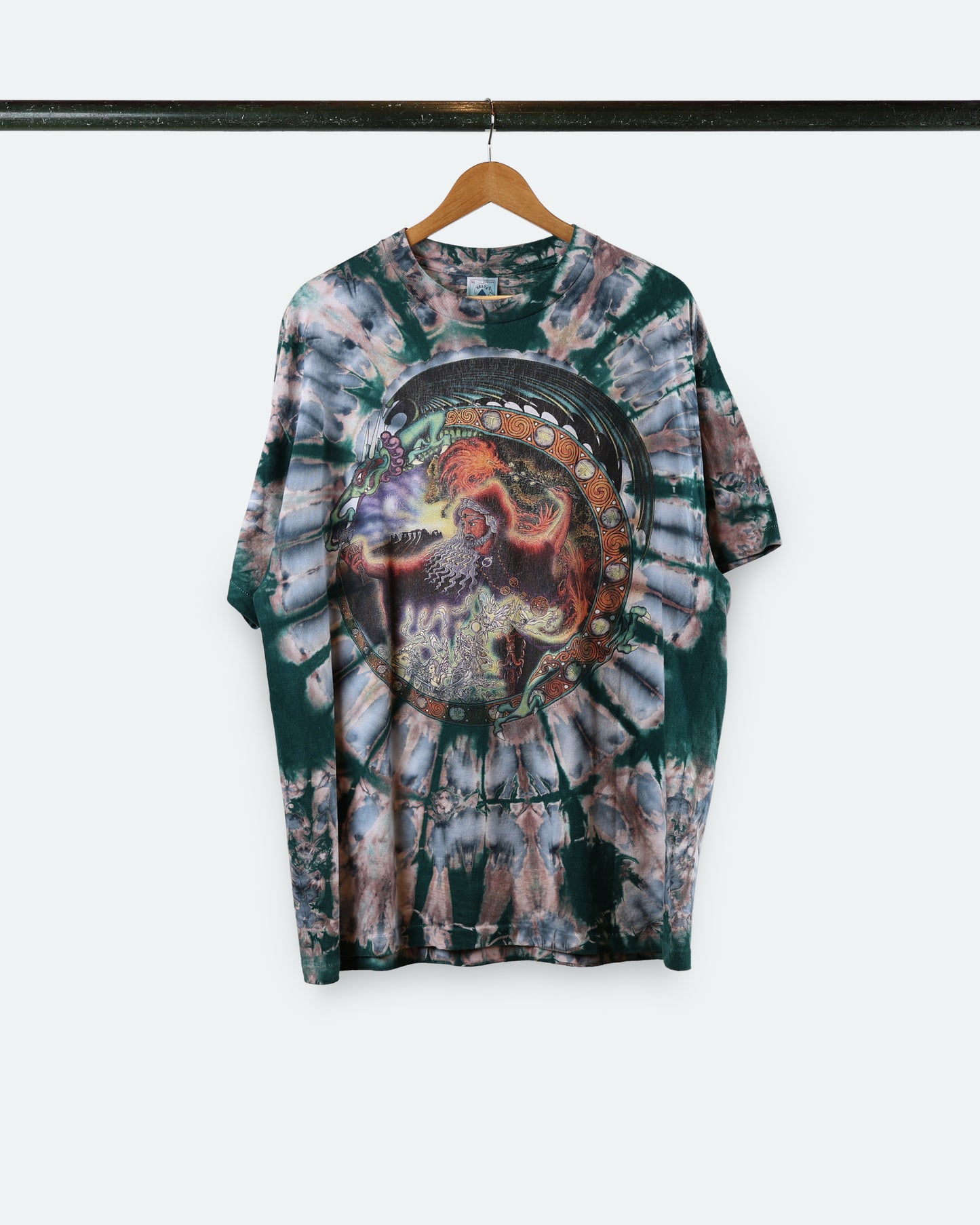 90s Mikio Kennedy Tie-Dye