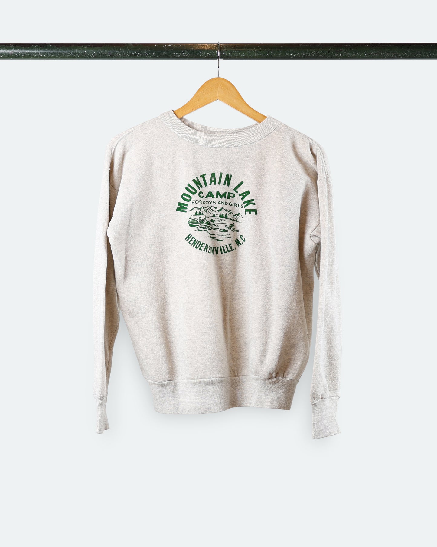 Vtg Mountain Lake Camp Crewneck