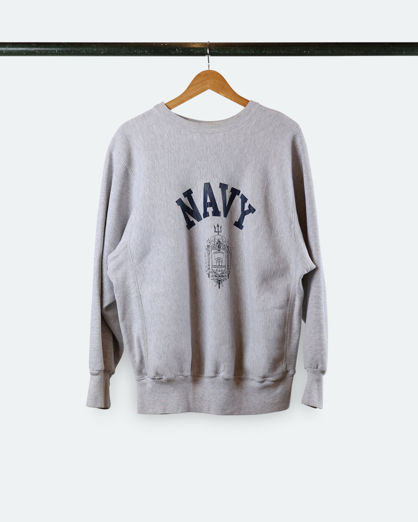 90s Navy Crewneck