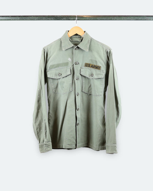 Vintage U.S. Army OG-107 Shirt *Faded