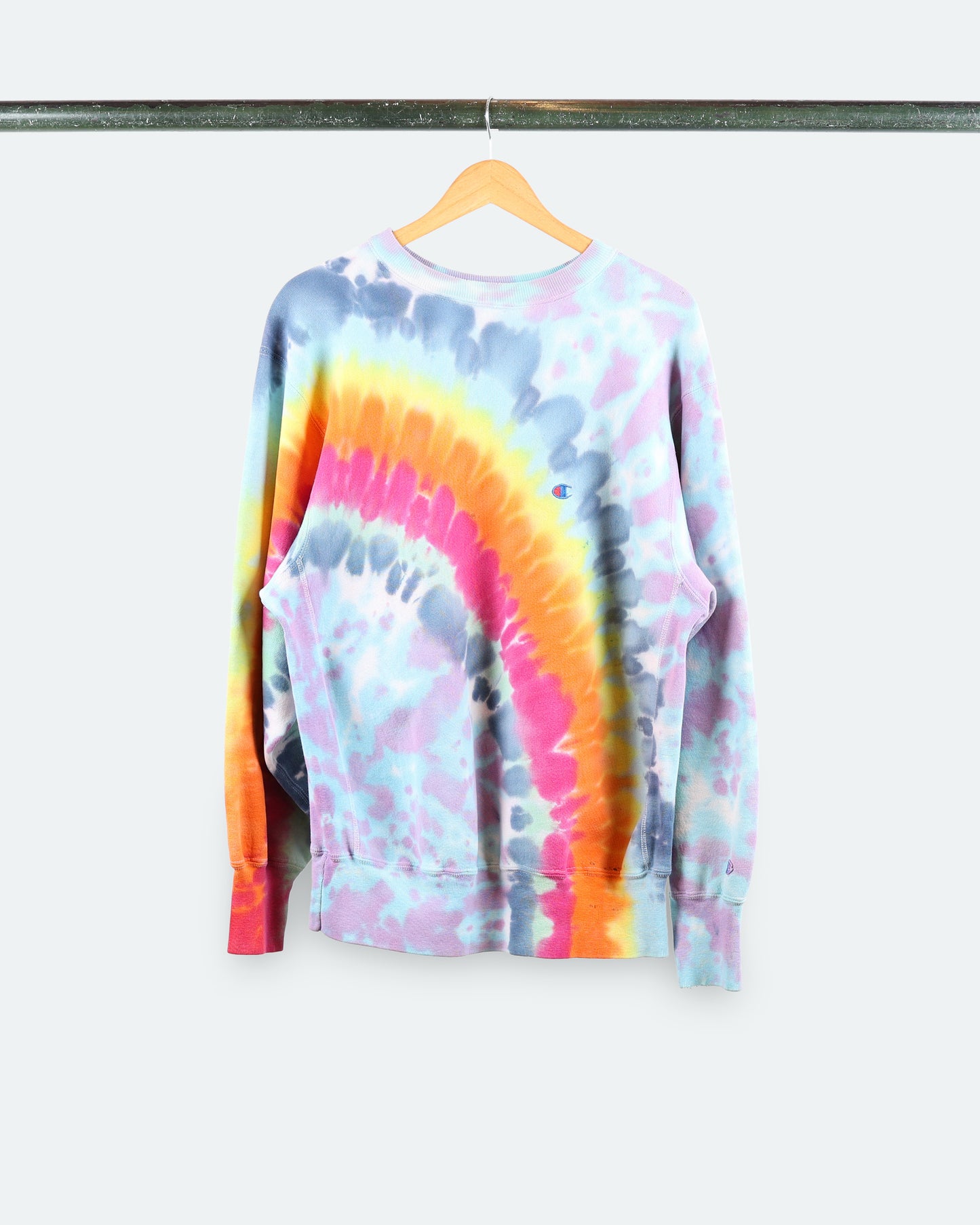 90s Reverse-Weave Tie-Dye