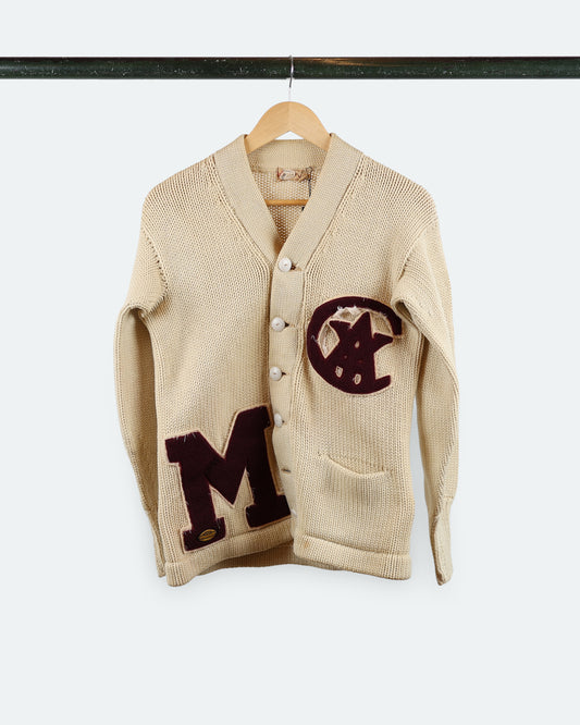 50s Football Cardigan "M"