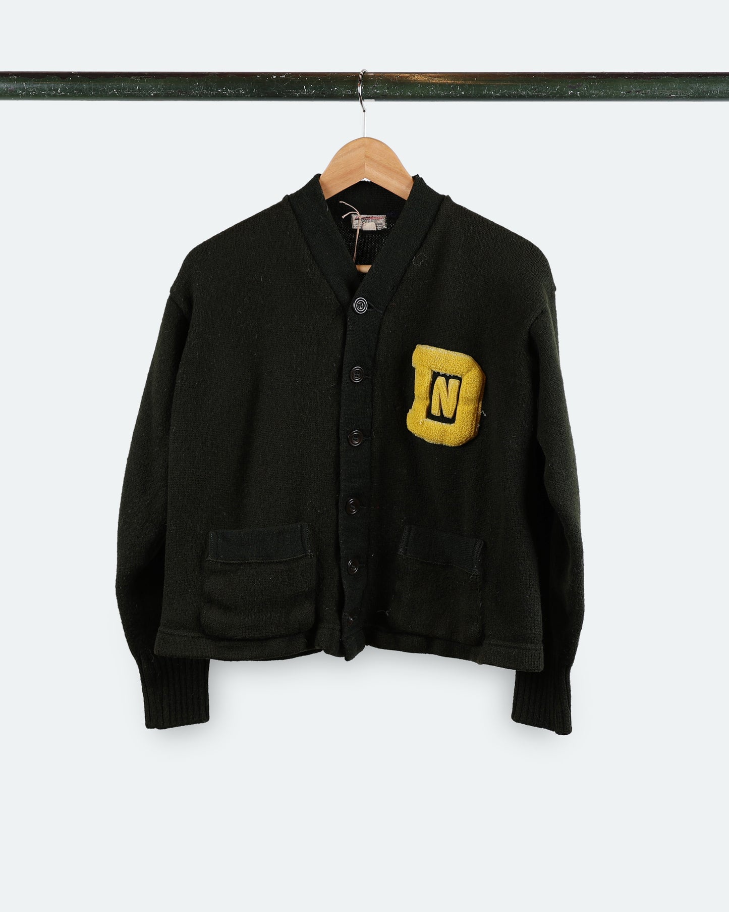 50s Wool Varsity Cardigan *DN