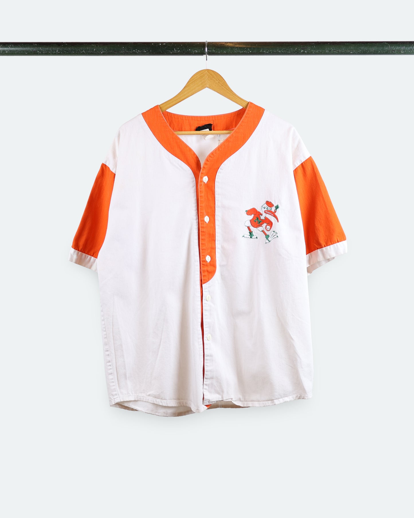 90s Miami Hurricanes Baseball Jersey
