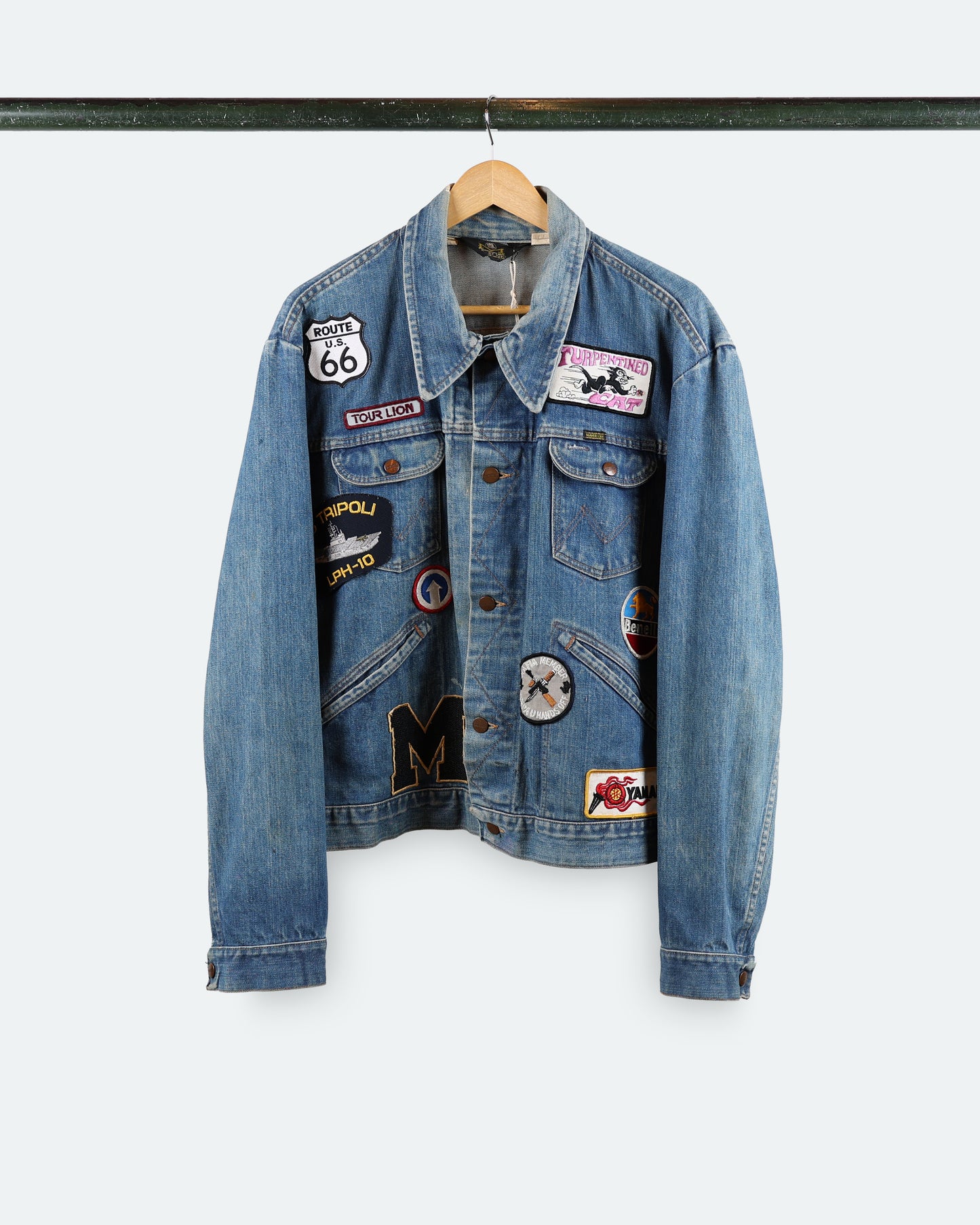 70s Maverick Patch Denim Jacket