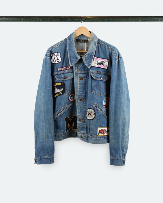 70s Maverick Patch Denim Jacket