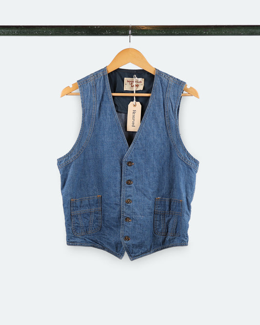 70s Lee Denim Vest