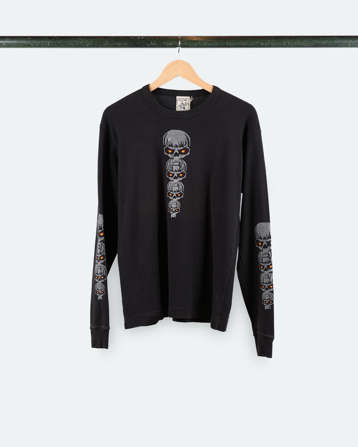 90s Alone Quad Skull Long Sleeve