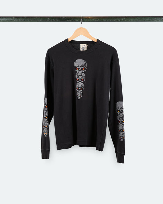 90s Alone Quad Skull Long Sleeve