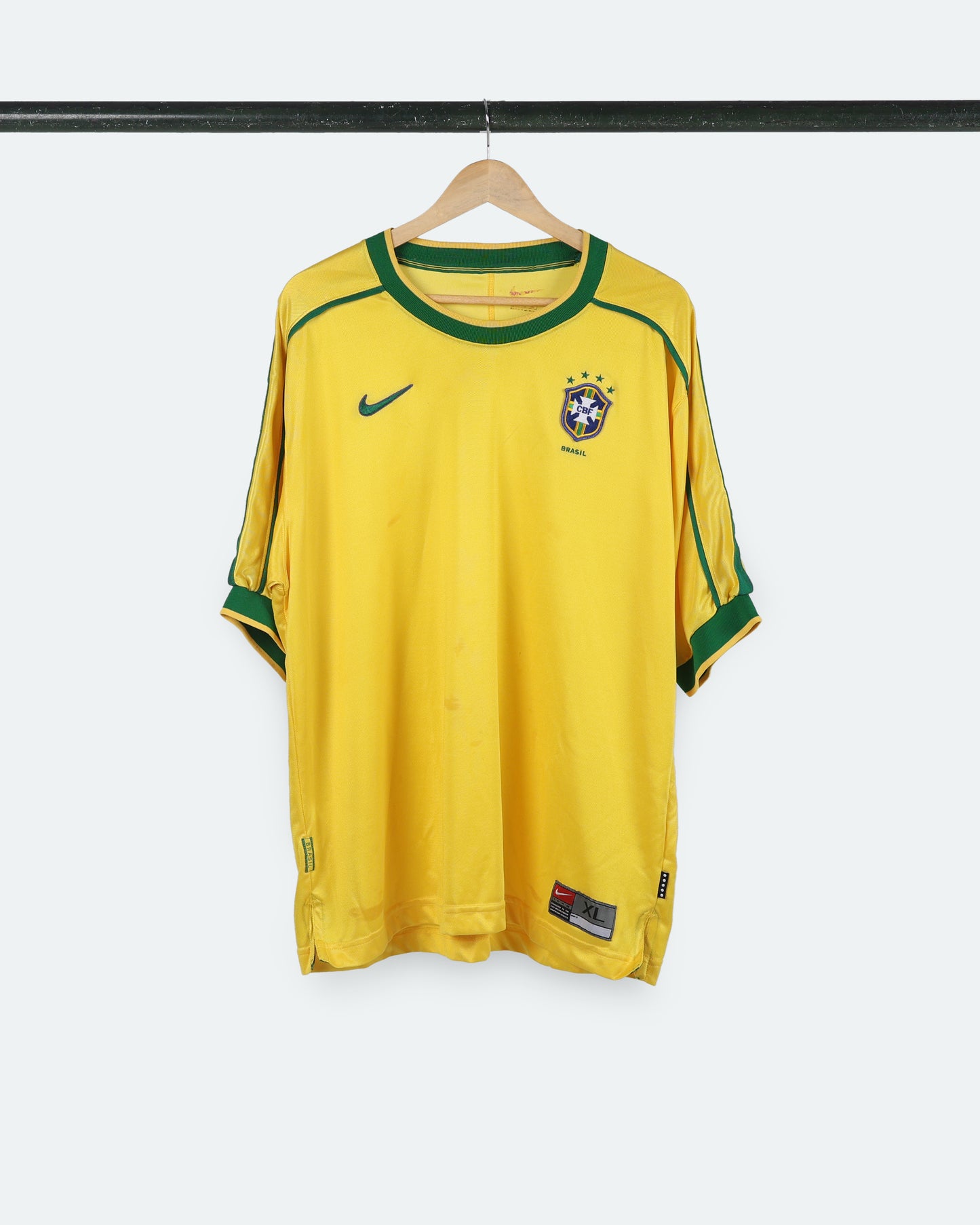 1998 Brazil Home Jersey