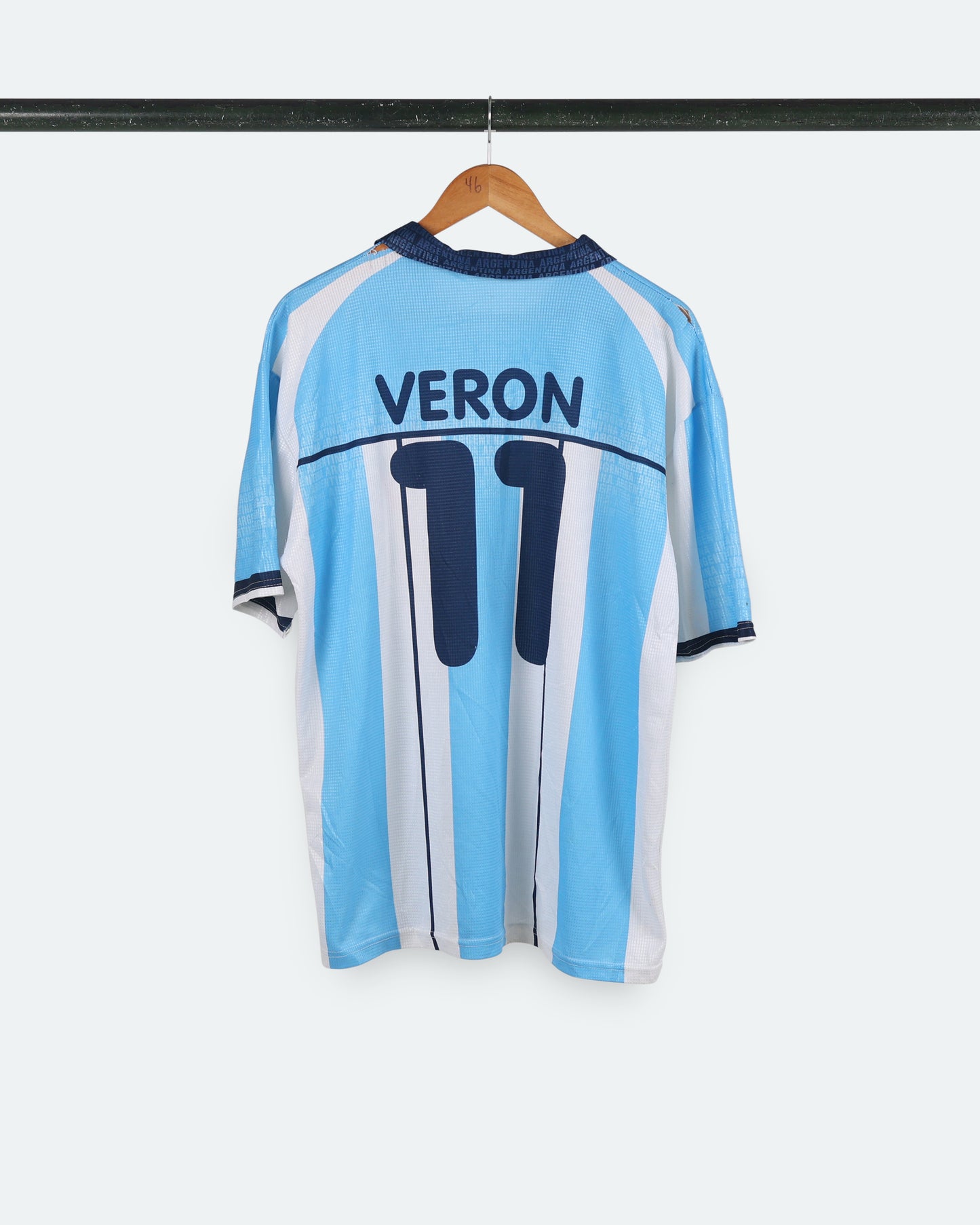 Argentina Juan Sebastian Veron World Cup Jersey