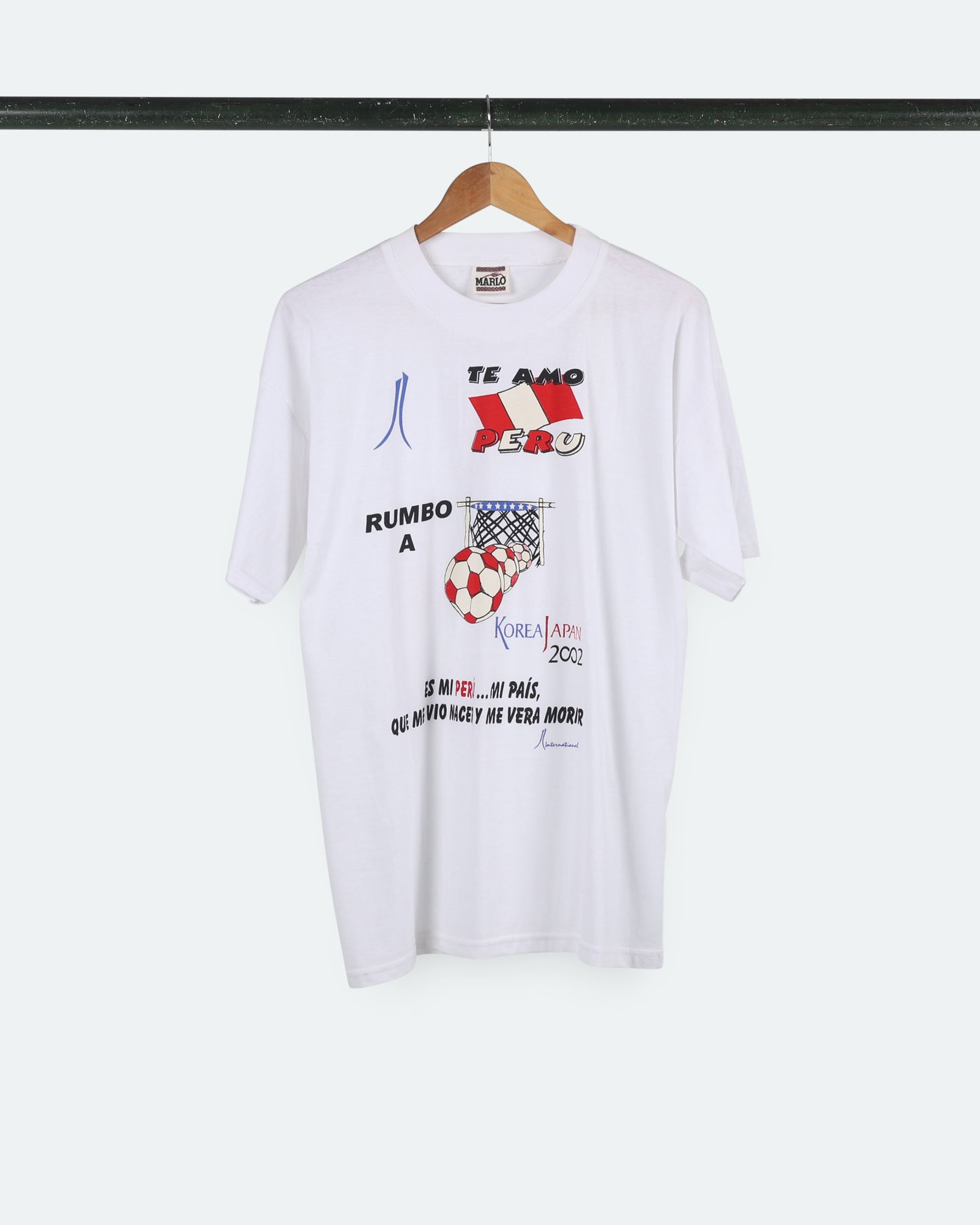 2002 Peru Korea/Japan Soccer Tee