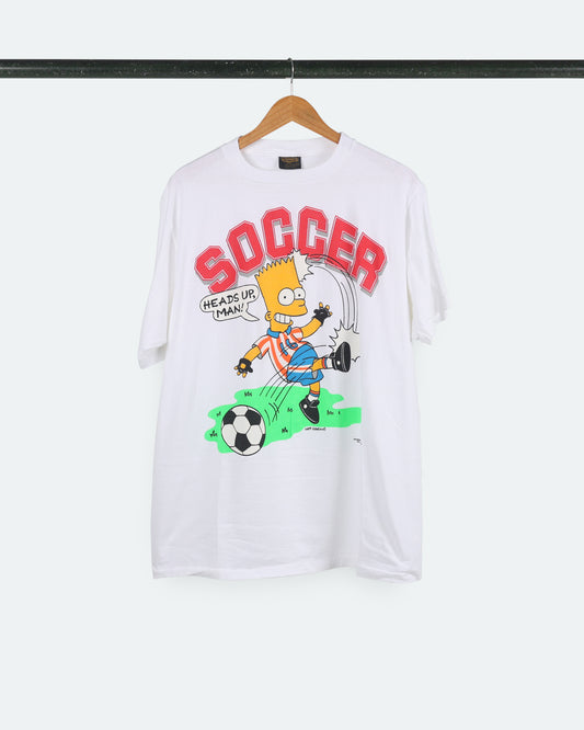 1990 Bart Simpson Soccer Tee