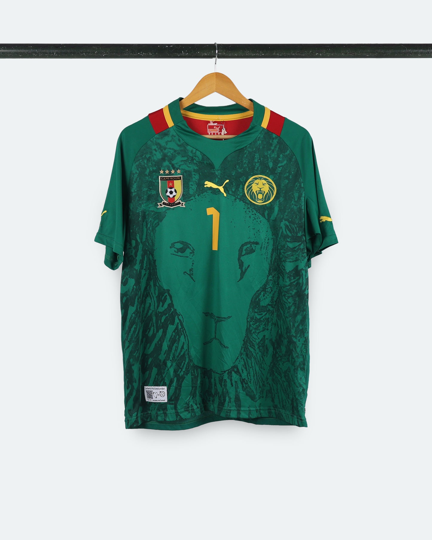 2012 Cameroon Puma Home Jersey