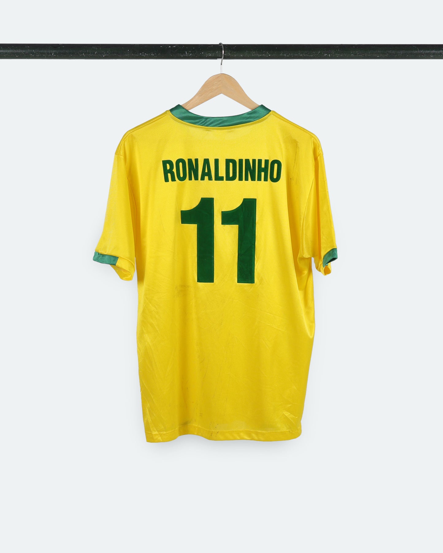 Vintage Brazil Ronaldinho supporter jersey
