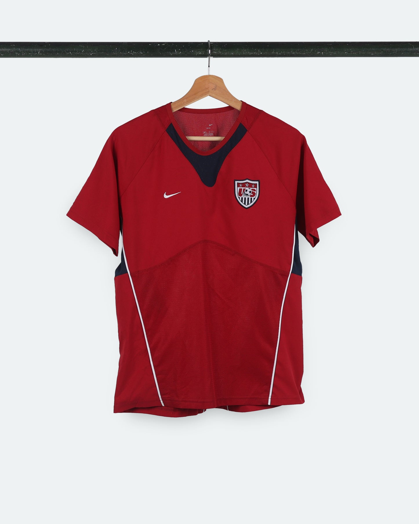 2000 Nike USA Soccer Red Jersey