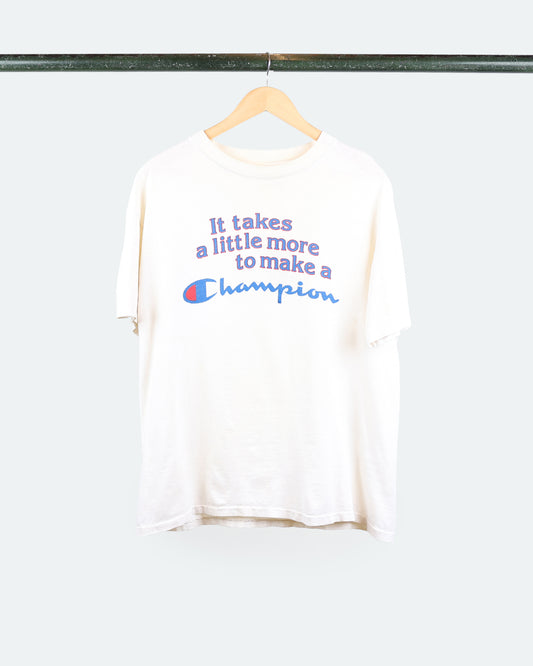 90s Champion 'It Takes More' Tee