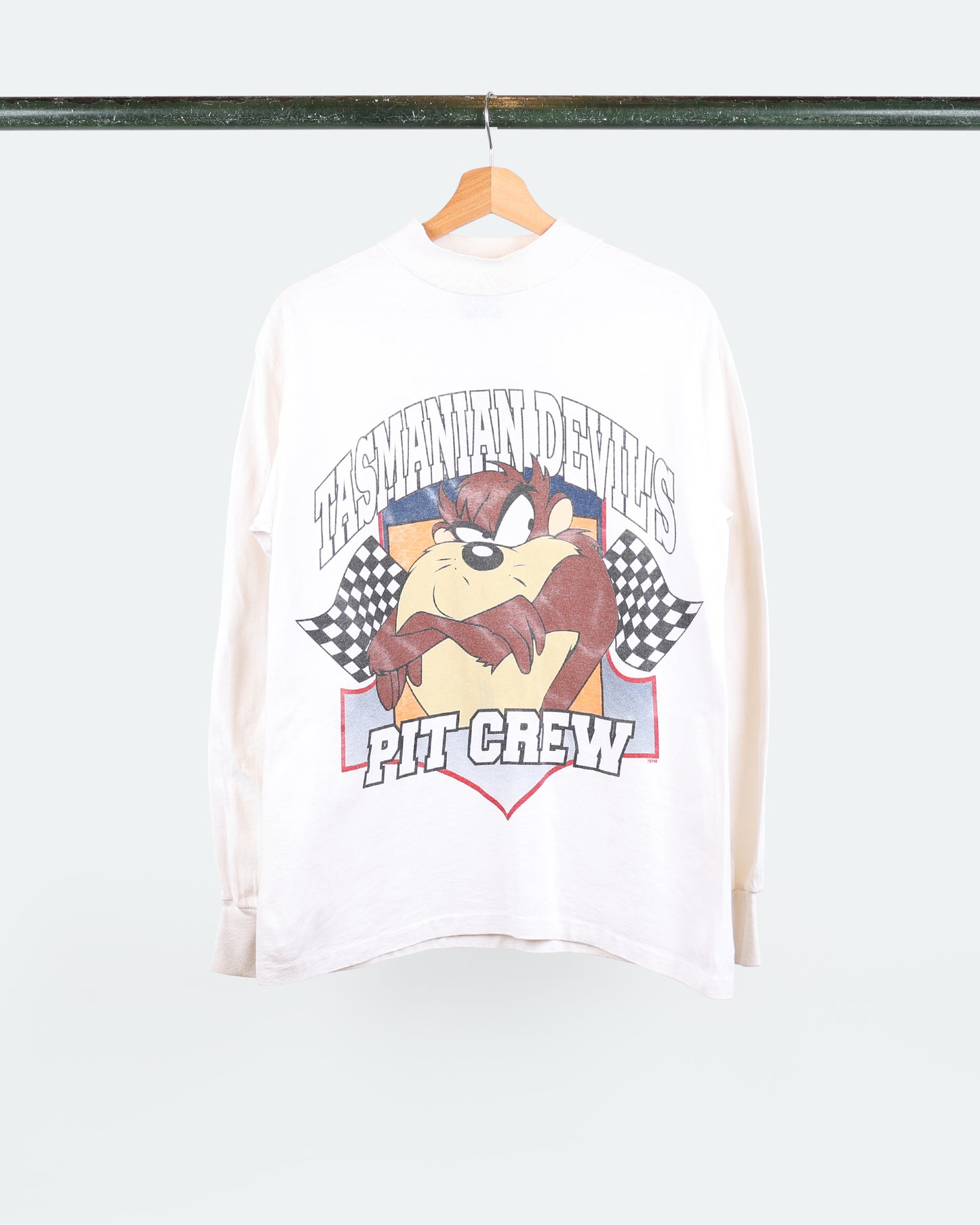 90s Taz's Pit Crew Long-Sleeve