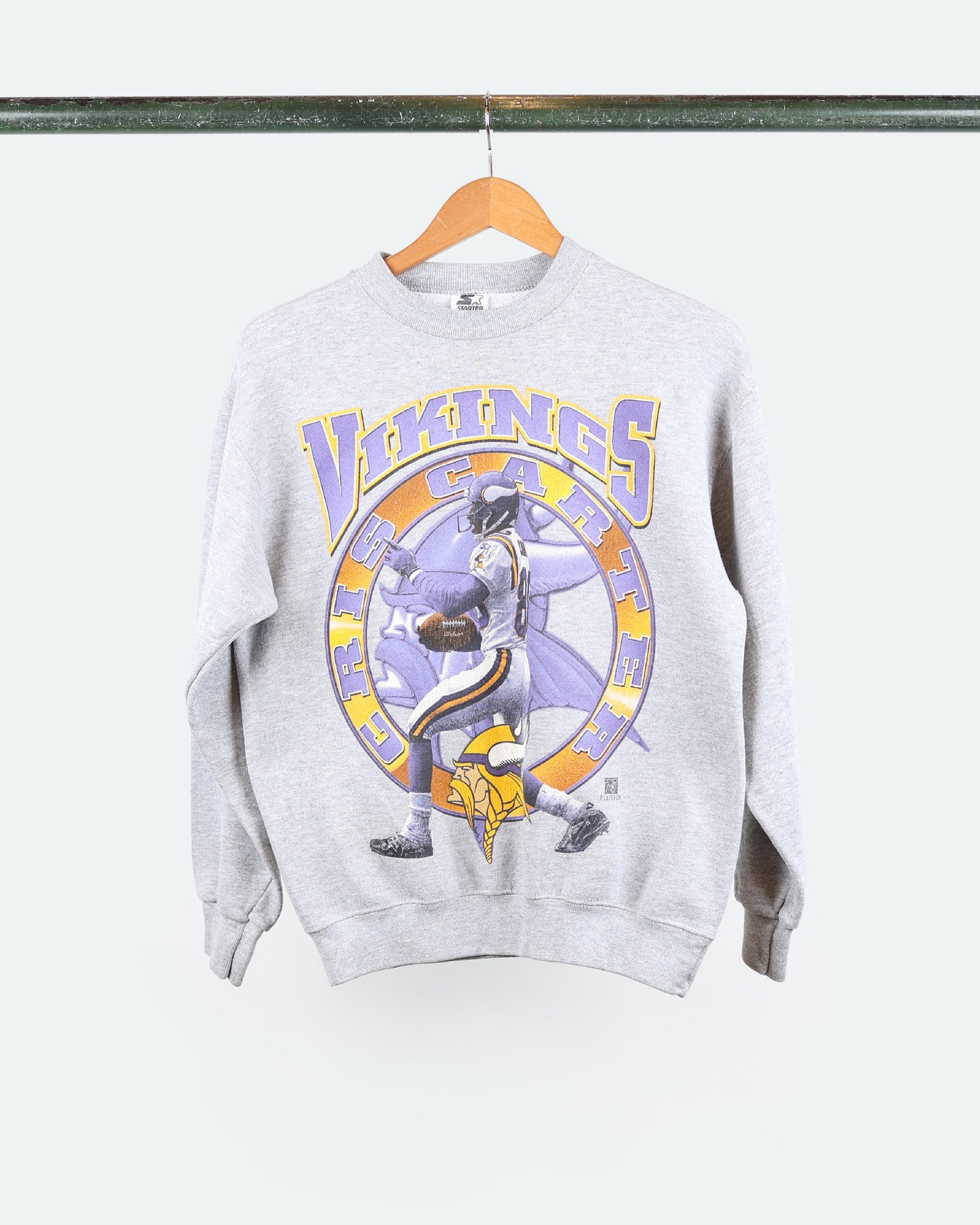 90s Vikings Cris Carter Crewneck