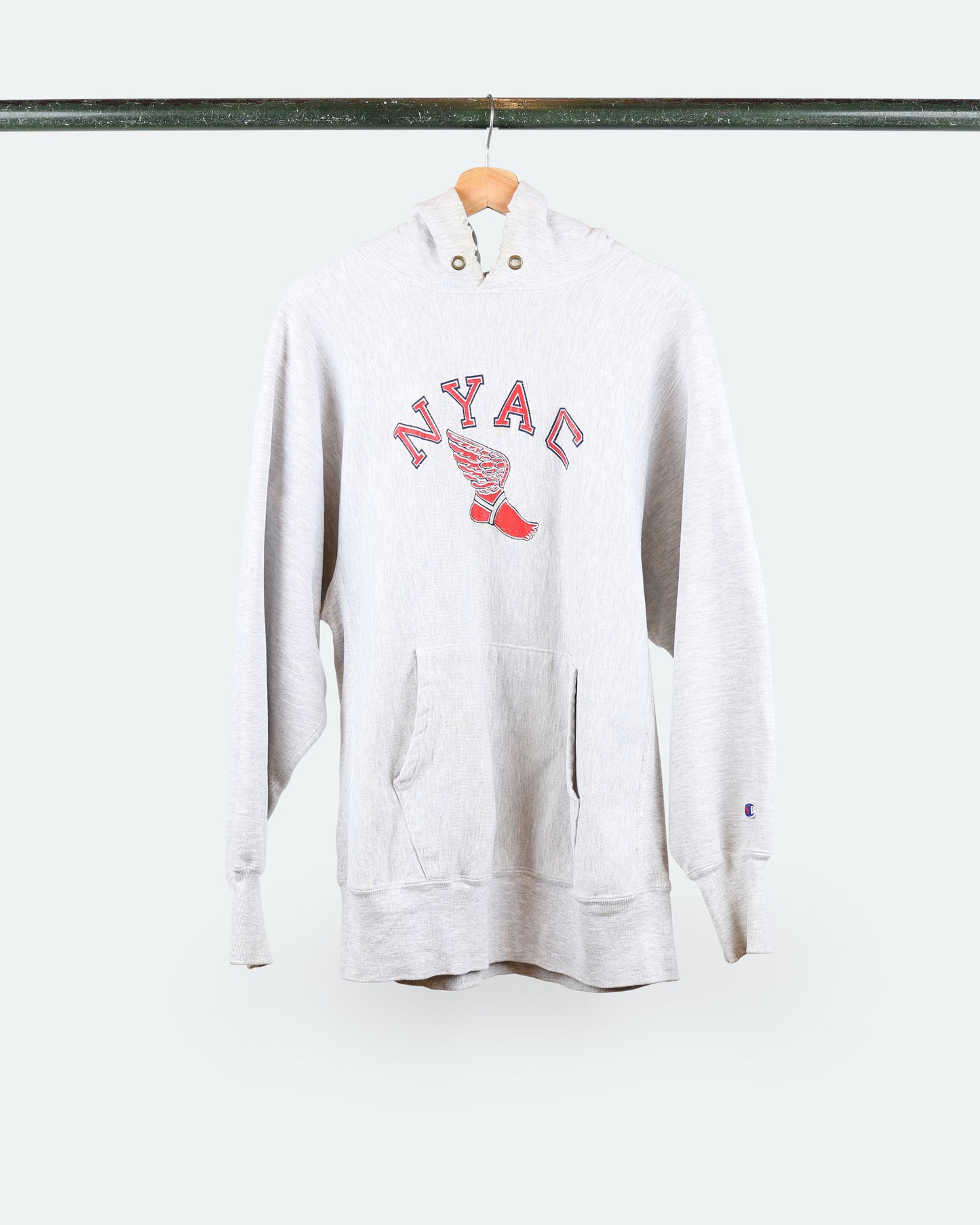 90s Reverse-Weave NYAC Hoodie
