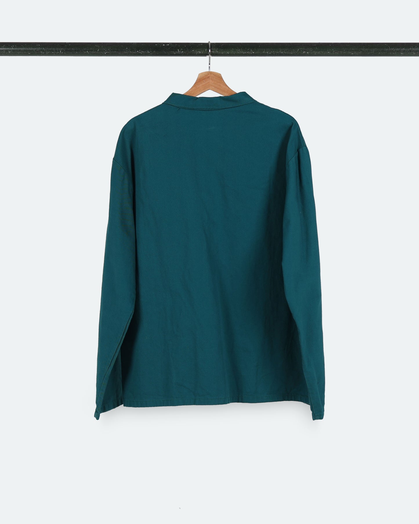 Vintage Teal Chore Workwear Jacket