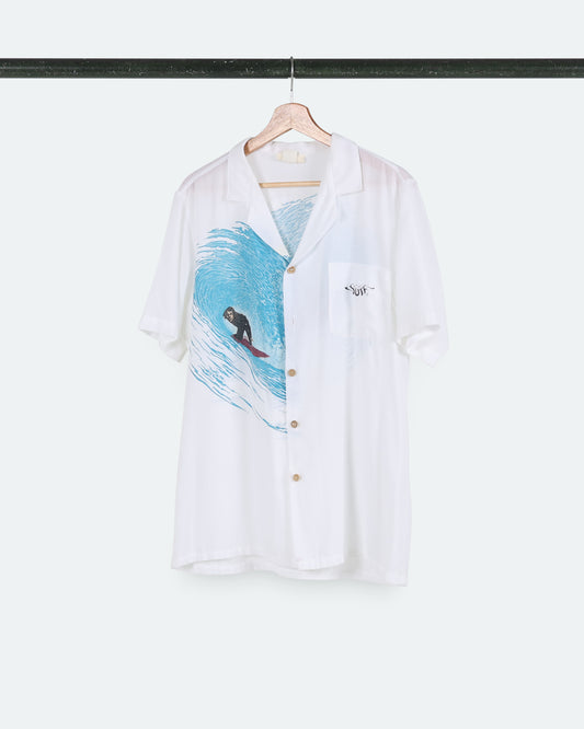Vintage Surf Button Up Shirt