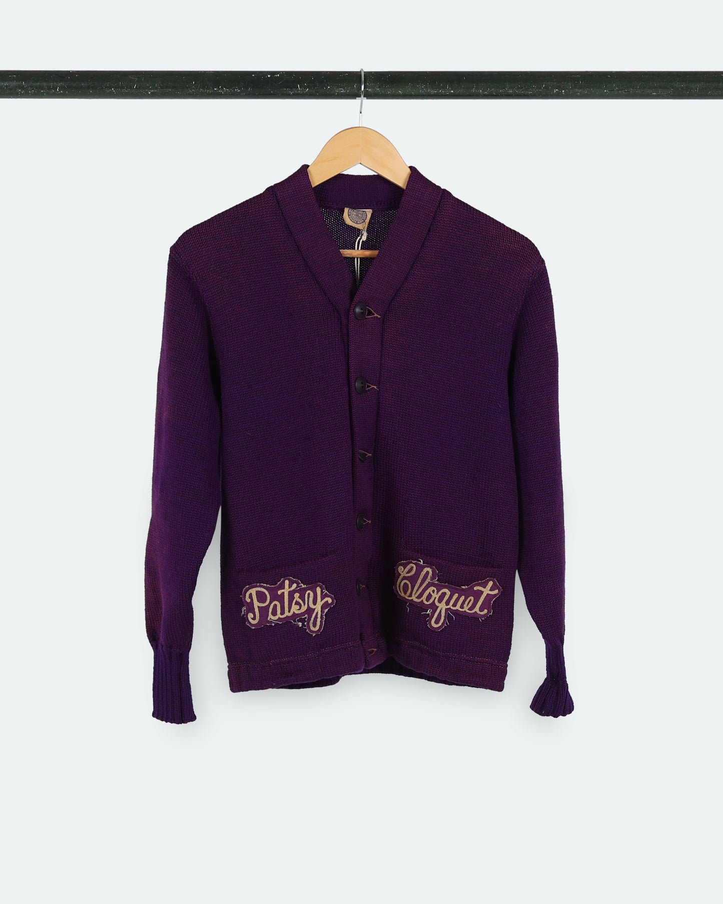 1952 Patsy Cloquet Collegiate Cardigan