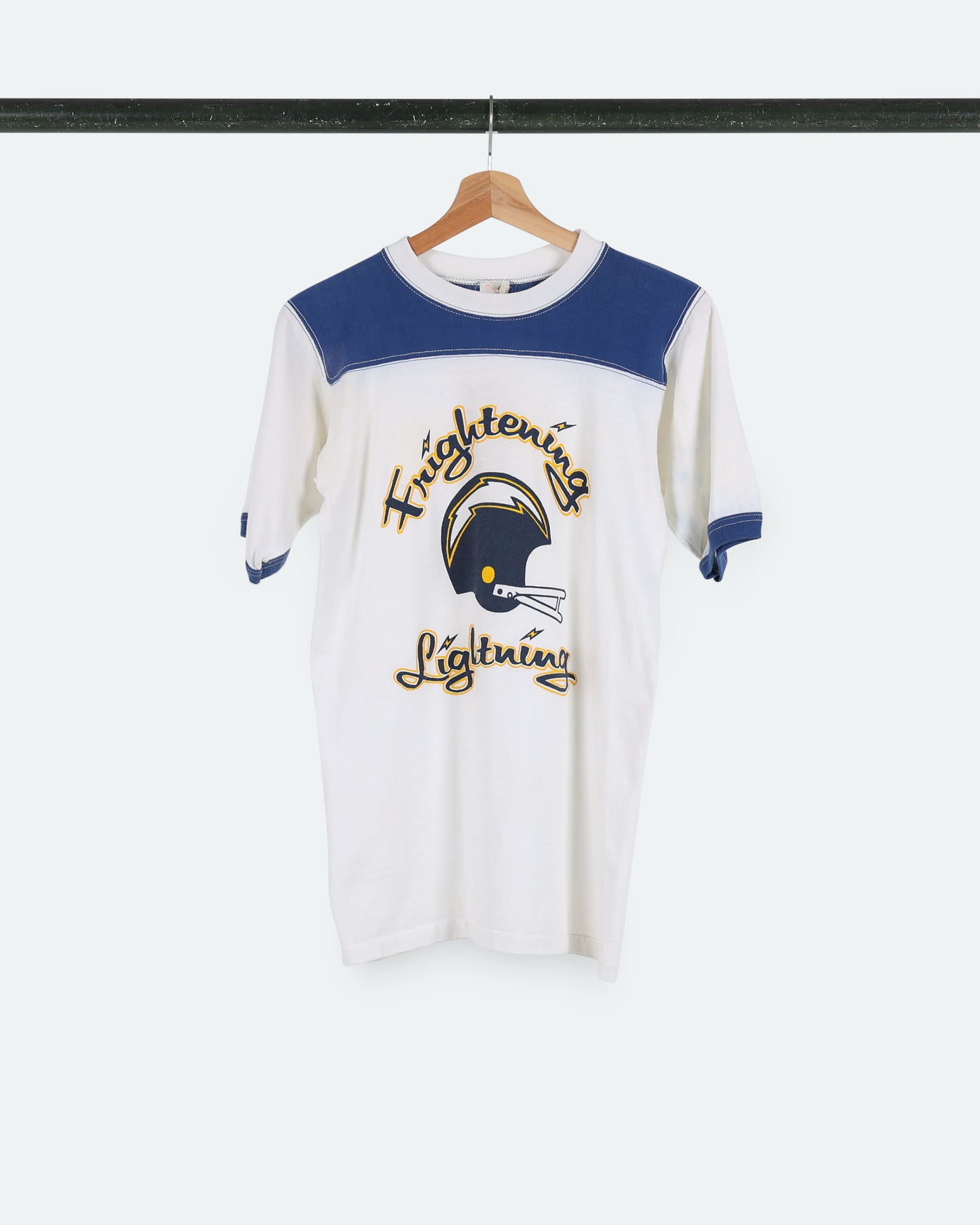 Vintage Frightening Lightning Football Tee
