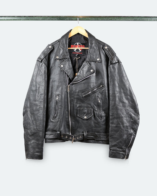 90s New Age Intl. Leather Jacket
