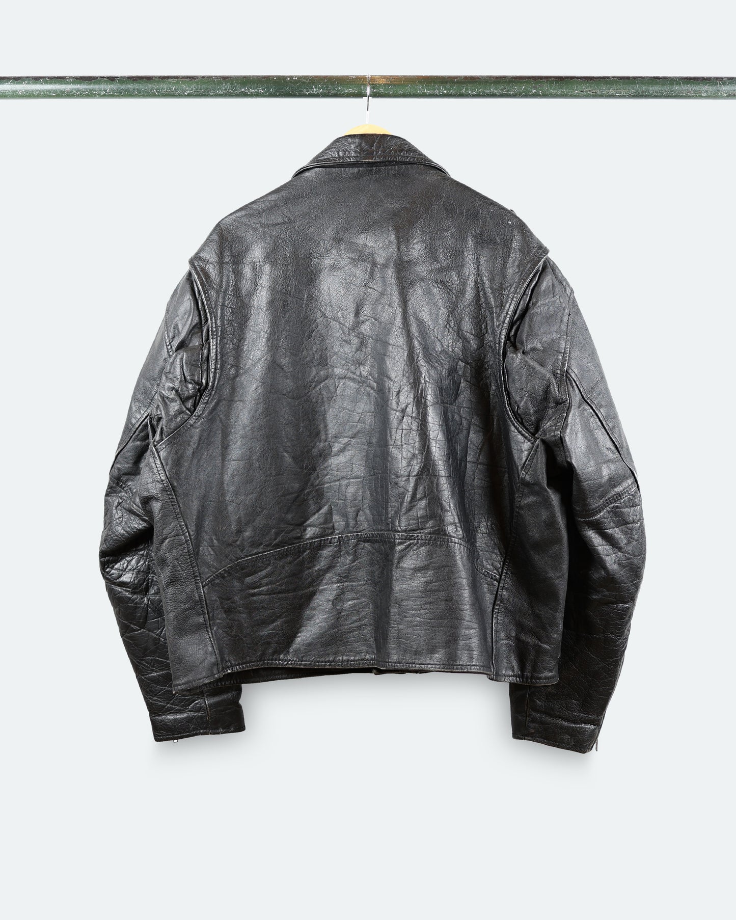 90s New Age Intl. Leather Jacket
