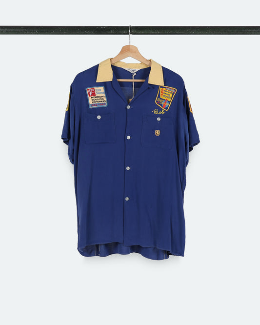 60s Multi ABC League Champ Bowling Shirt