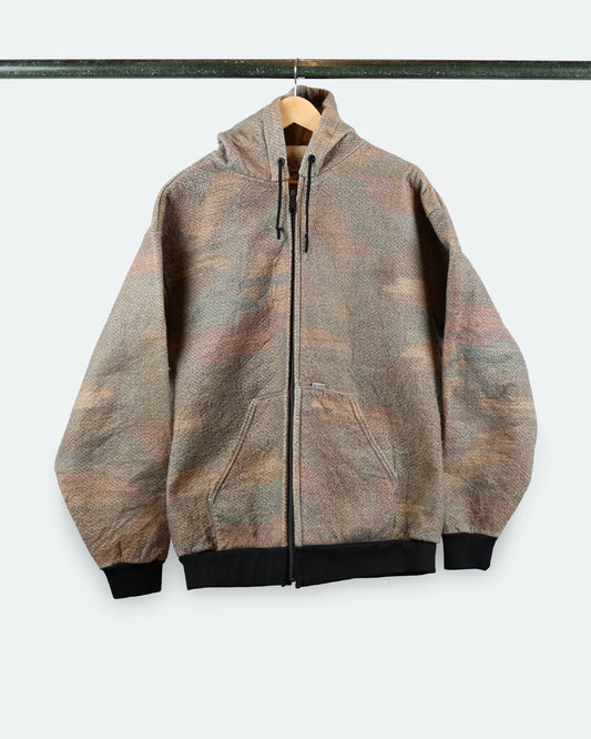90s Carhartt 401 Aztec Woven Hoodie