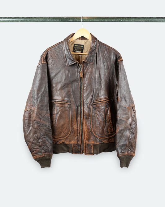 80s Avirex G-2 Leather Bomber