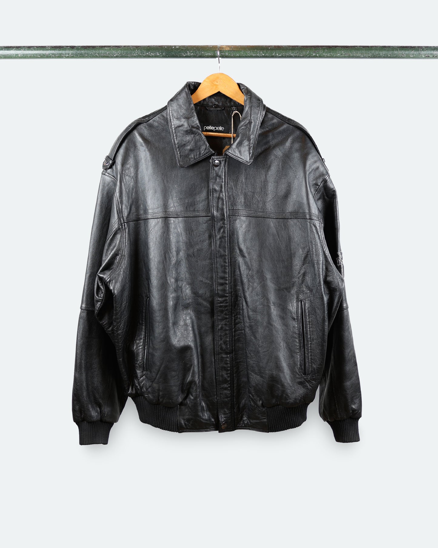 90s Pelle Pelle Leather Bomber