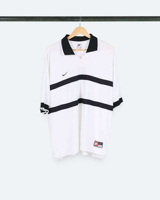 90s B&W Nike "3" Polo