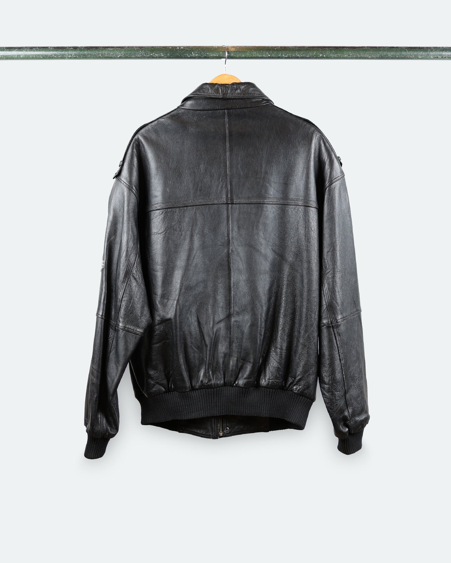 90s Pelle Pelle Leather Bomber
