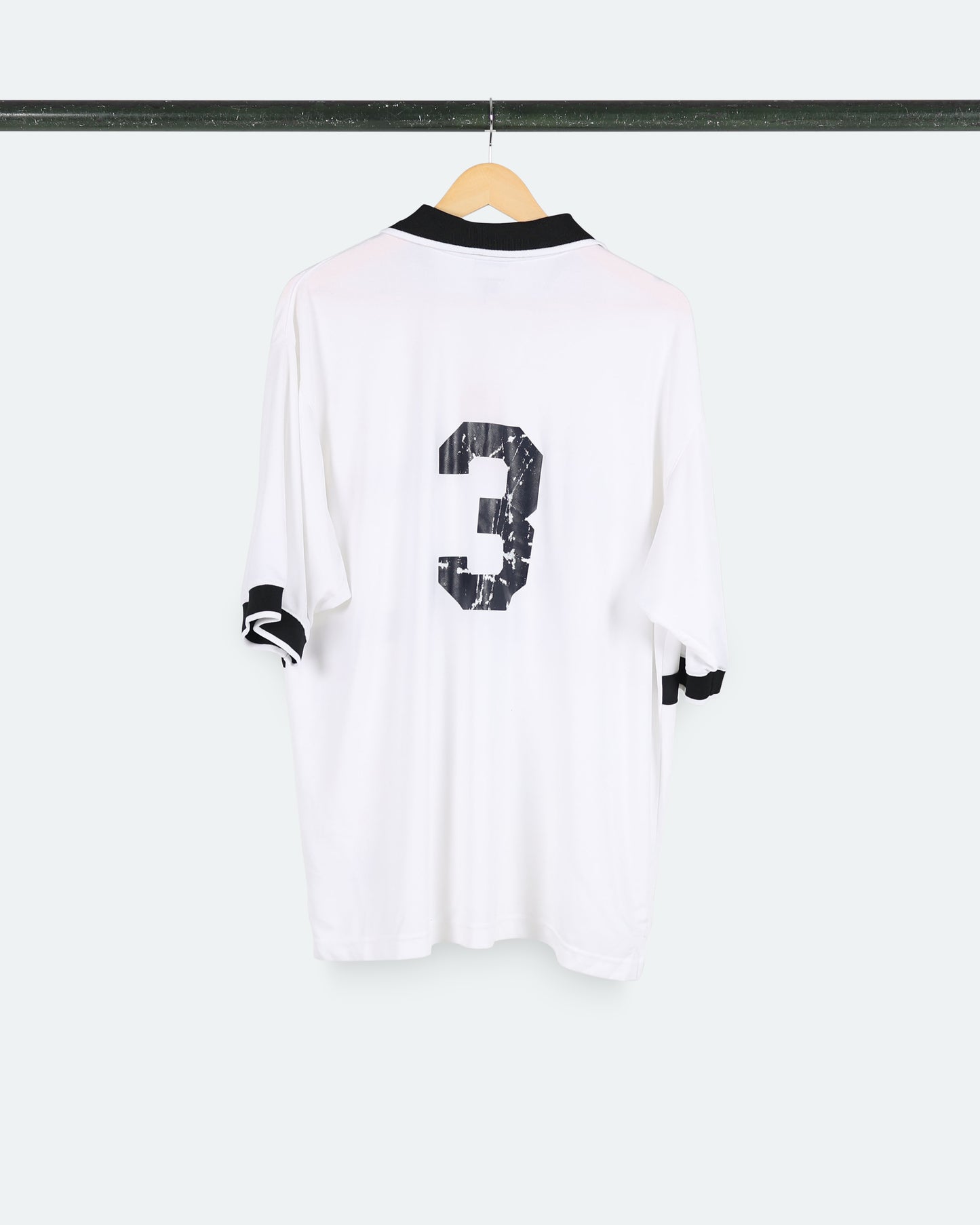 90s B&W Nike "3" Polo