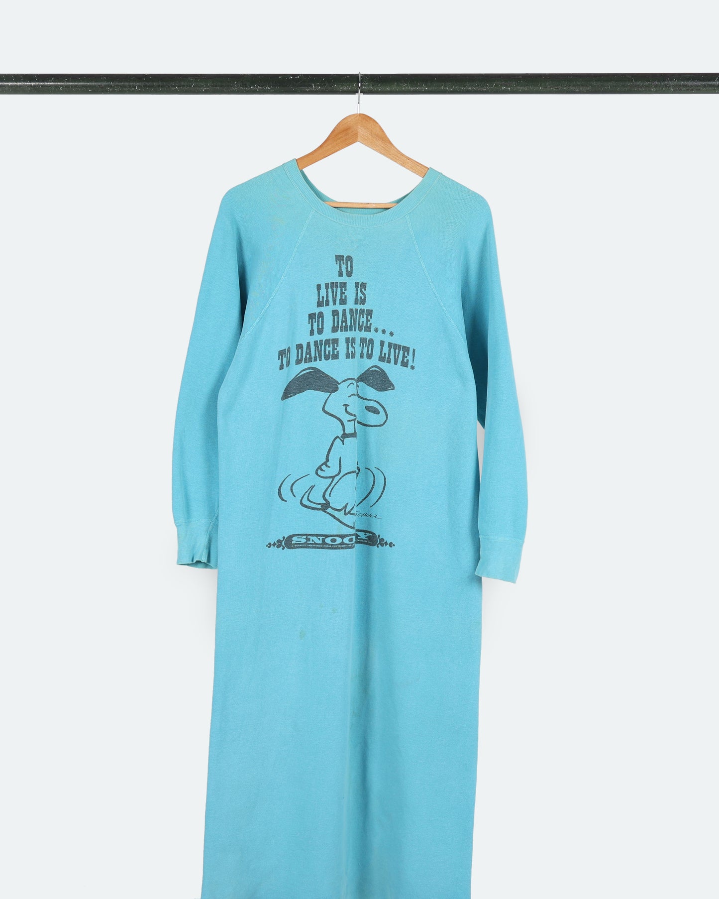 60s Mayo Spruce Peanuts Dress Sweater *Snoopy
