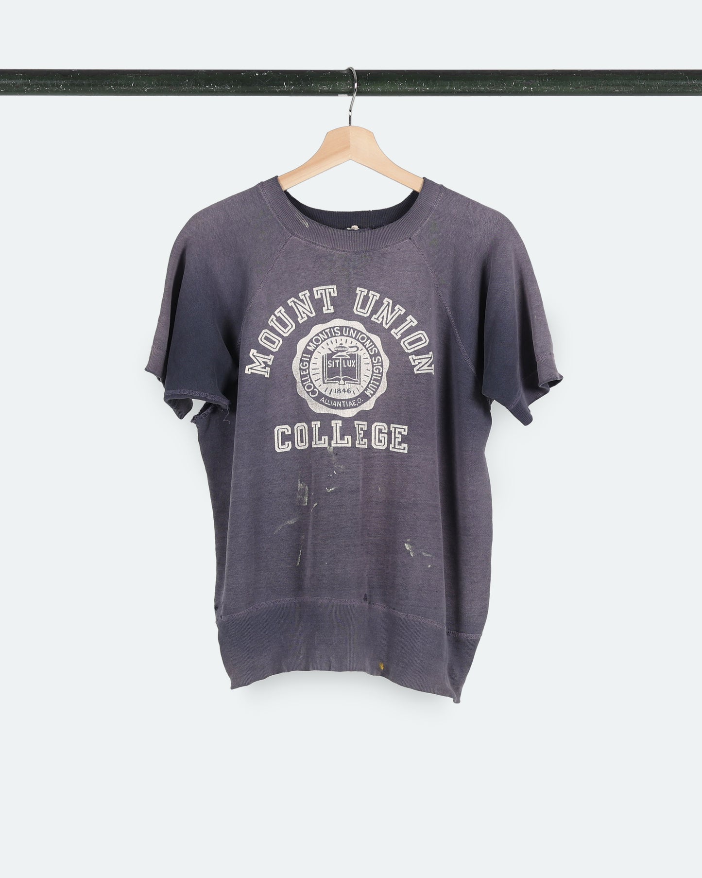 60s Mount Union College S/S Sweatshirt
