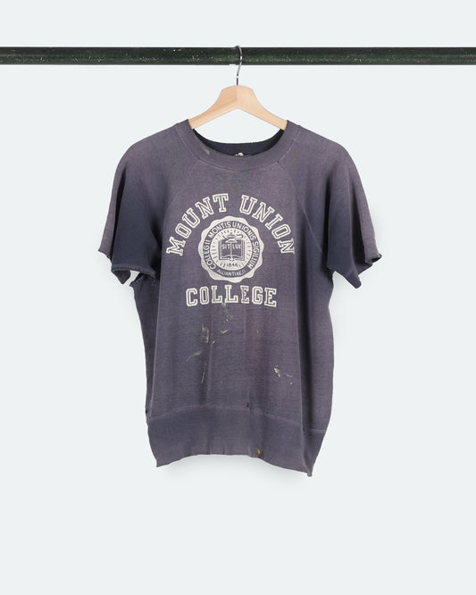 60s Mount Union College S/S Sweatshirt