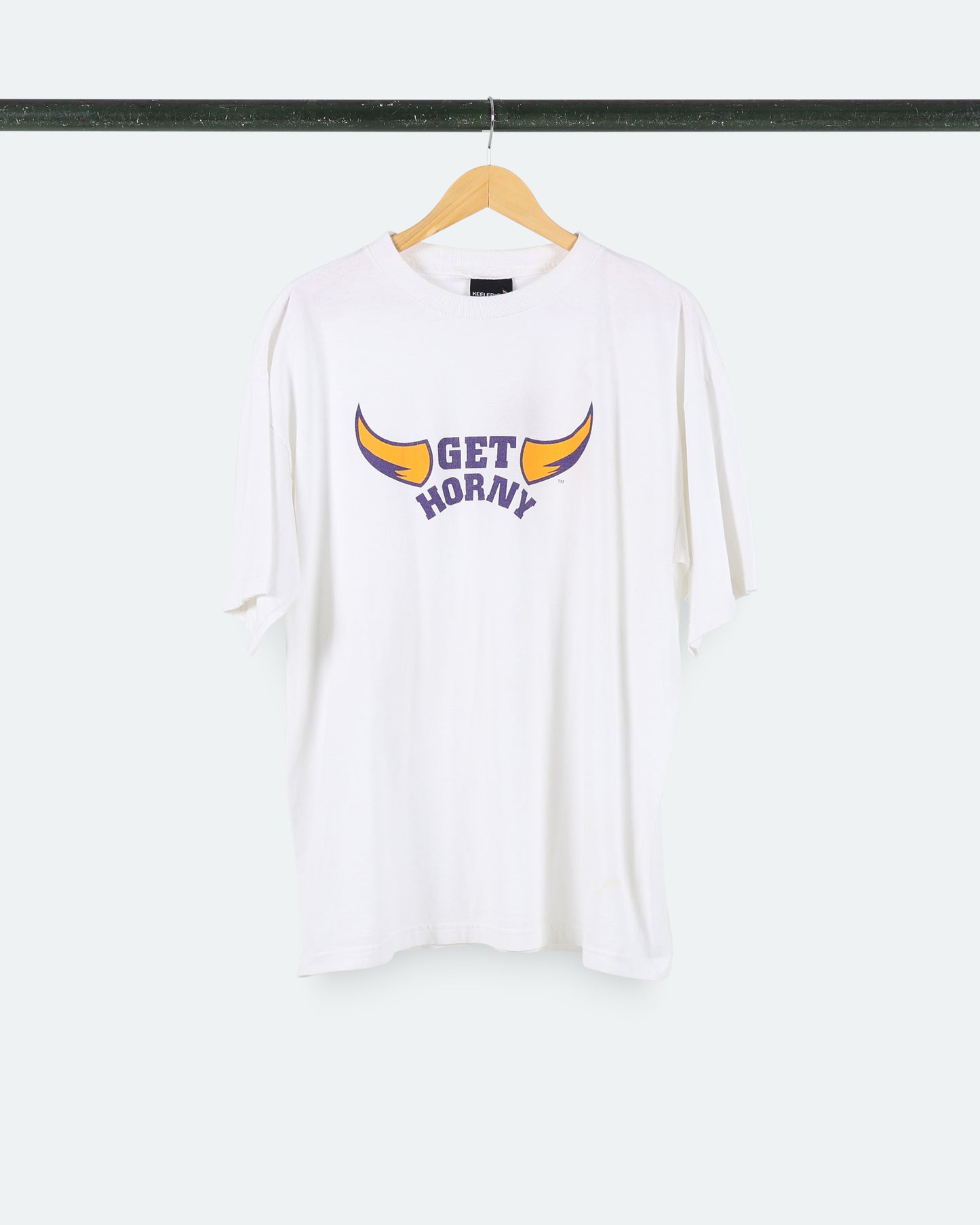 90s Vikings 'Get Horny' Tee