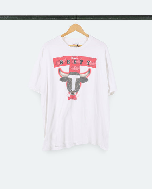 90s Hanes Beefy T Bull
