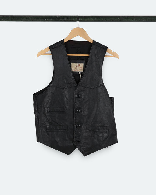 Vintage Leather 'Harley' Vest