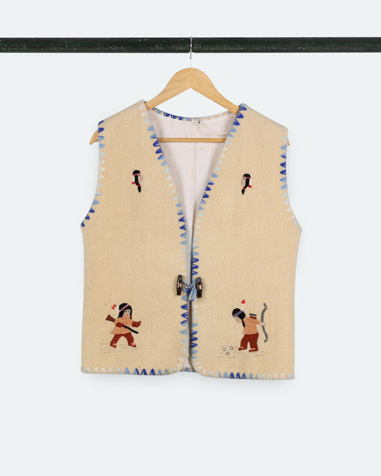 Vintage Native Knit Vest