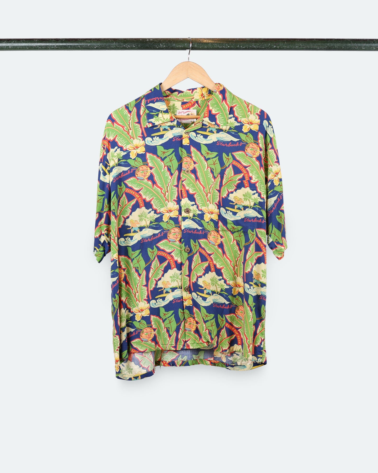 90s Reyn Spooner Starbucks Aloha Shirt