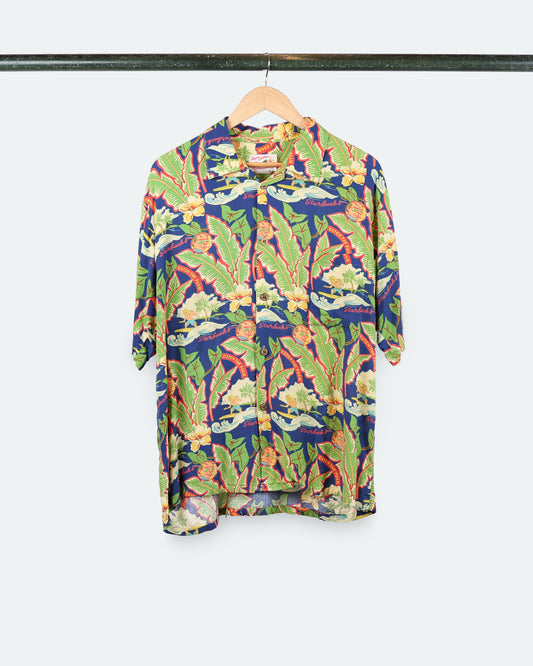 90s Reyn Spooner Starbucks Aloha Shirt